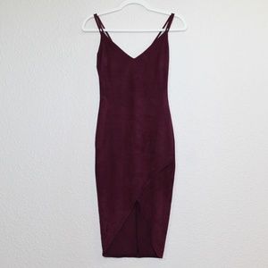 Windsor Burgundy Midi Dress